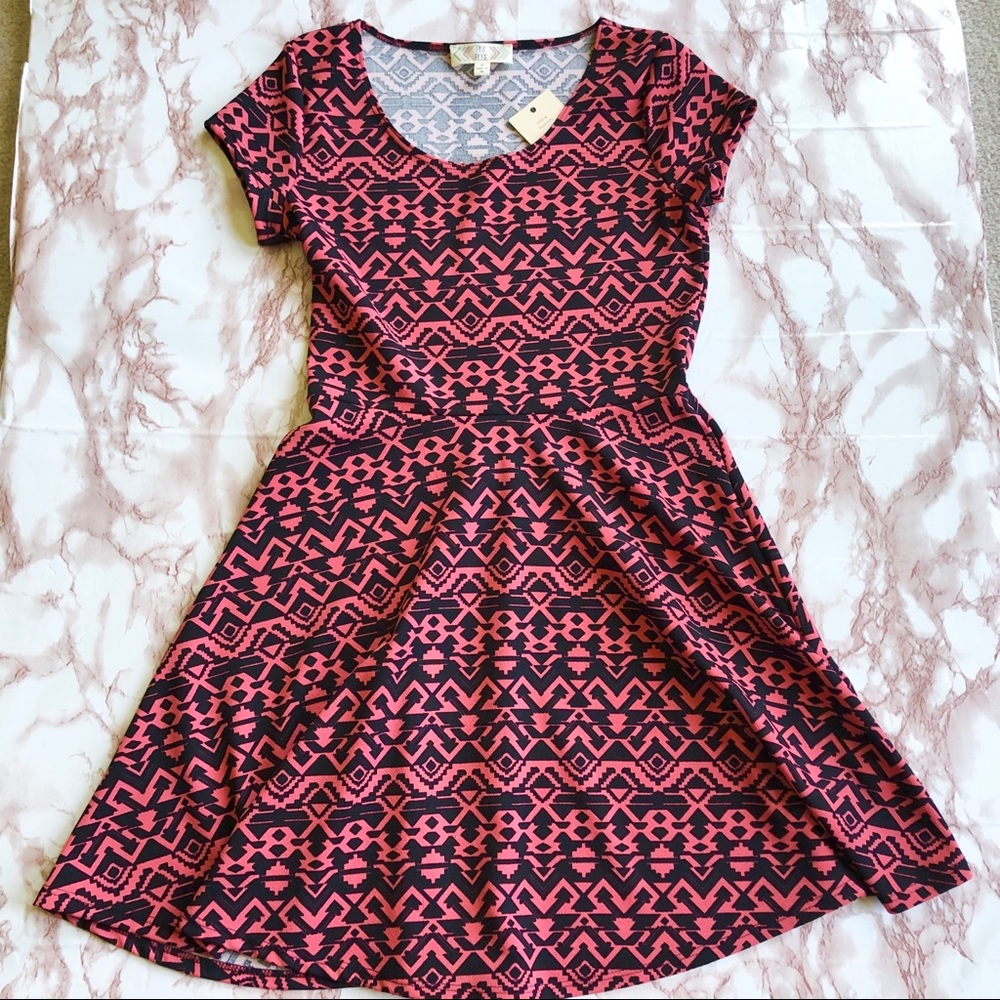 NWT Aztec Print Dress Small